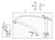 Diagram for Mercedes-Benz CLK430 Seat Belt - 208-860-06-85-9A86
