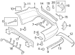 Diagram for Mercedes-Benz E63 AMG Bumper Cover - 212-880-95-45-9999