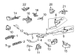 Diagram for Mercedes-Benz R63 AMG Exhaust Pipe - 156-140-02-09