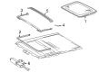Diagram for Mercedes-Benz CLK430 Air Deflector - 208-780-00-36