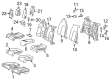 Diagram for Mercedes-Benz E550 Seat Cushion - 207-920-04-50