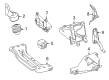 Diagram for Mercedes-Benz CLS550 Engine Mount - 218-240-02-00
