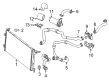 Diagram for Mercedes-Benz GLS550 Coolant Reservoir Hose - 166-500-35-75