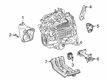Diagram for Mercedes-Benz E450 Transmission Assembly - 725-270-31-18