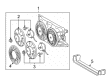 Diagram for Mercedes-Benz ML320 Blower Motor - 163-540-01-88