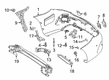 Diagram for Mercedes-Benz C43 AMG Bumper Cover - 205-880-23-09-9999