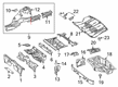 Diagram for Mercedes-Benz S450 Rear Crossmember - 222-610-74-00