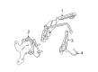 Diagram for Mercedes-Benz C250 Ride Height Sensor - 204-540-20-17