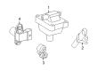 Diagram for Mercedes-Benz SLK230 Ignition Coil - 000-150-28-80