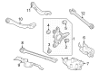 Diagram for Mercedes-Benz EQE SUV AMG Axle Beam Mount - 297-352-35-00