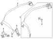 Diagram for Mercedes-Benz E450 Seat Belt - 214-860-19-00-9C94
