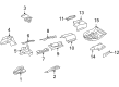 Diagram for Mercedes-Benz CL600 Exhaust Heat Shield - 221-682-39-71
