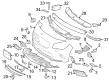 Diagram for Mercedes-Benz E63 AMG S Headlight Cover - 914151-004015