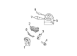 Diagram for Mercedes-Benz Windshield Wiper Switch - 906-545-03-10