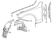 Diagram for Mercedes-Benz E350 Fender - 214-880-07-00