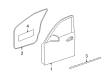Diagram for Mercedes-Benz C350 Door Seal - 204-690-36-62
