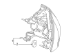 Diagram for Mercedes-Benz GLE53 AMG SUV Back Up Light - 167-906-08-07