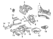 Diagram for Mercedes-Benz S350 Rear Crossmember - 220-640-05-71-05