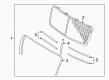 Diagram for Mercedes-Benz C220 Grille - 202-880-03-83