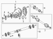 Diagram for Mercedes-Benz S63 AMG CV Boot - 000-357-10-00