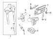 Diagram for Mercedes-Benz GLE53 AMG SUV Speed Sensor - 256-905-01-00