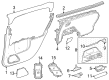 Diagram for Mercedes-Benz Armrest - 247-730-45-01-9H15