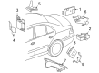 Diagram for Mercedes-Benz Antenna Mast - 211-905-01-00-9999