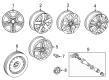 Diagram for Mercedes-Benz GLA35 AMG Alloy Wheels - 247-401-29-00-7X23