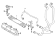 Diagram for Mercedes-Benz SL55 AMG Transmission Oil Cooler Hose - 113-180-00-82