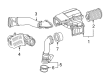 Diagram for Mercedes-Benz C230 Air Duct - 271-090-03-82