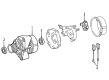 Diagram for Mercedes-Benz E300 Alternator - 010-154-48-02-80