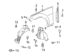 Diagram for Mercedes-Benz Wheelhouse - 204-690-10-30