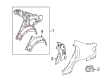 Diagram for Mercedes-Benz E250 Wheelhouse - 212-637-04-76-64