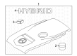 Diagram for Mercedes-Benz GLC350e Engine Cover - 274-010-68-07