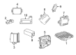 Diagram for Mercedes-Benz E350 Cruise Control Module - 000-900-77-07