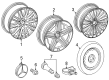 Diagram for Mercedes-Benz GLC63 AMG S E Performance Alloy Wheels - 254-400-02-00
