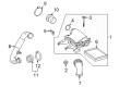 Diagram for Mercedes-Benz Sprinter 3500XD Air Duct - 906-528-27-24