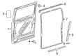 Diagram for Mercedes-Benz Metris Door Seal - 447-731-01-80