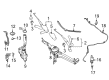 Diagram for Mercedes-Benz C250 Wiper Arm - 204-820-00-44
