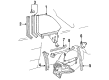 Diagram for Mercedes-Benz 300CD Window Regulator - 123-670-15-03