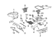 Diagram for Mercedes-Benz SL550 Interior Lights - 230-820-05-01