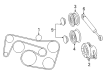 Diagram for Mercedes-Benz GL450 Drive Belt - 003-993-73-96
