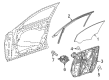 Diagram for Mercedes-Benz E63 AMG S Window Run - 213-725-25-00