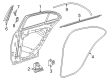 Diagram for Mercedes-Benz C300 Door Moldings - 205-730-36-01