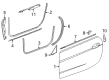Diagram for Mercedes-Benz SL400 Door Seal - 231-720-02-54