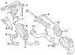 Diagram for Mercedes-Benz EGR Valve Gasket - 654-142-05-00