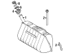 Diagram for Mercedes-Benz 300CD Fuel Tank - 123-470-39-01