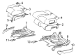 Diagram for Mercedes-Benz GLA250 Seat Covers - 247-920-14-02-8W90