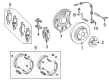 Diagram for Mercedes-Benz E550 ABS Sensor - 212-540-21-17-64
