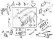 Diagram for Mercedes-Benz C250 Instrument Cluster - 204-680-67-87-9E38